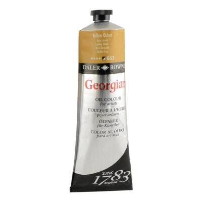 Daler Rowney Georgian Yağlı Boya 225 ml 663 Yellow Ochre - 1