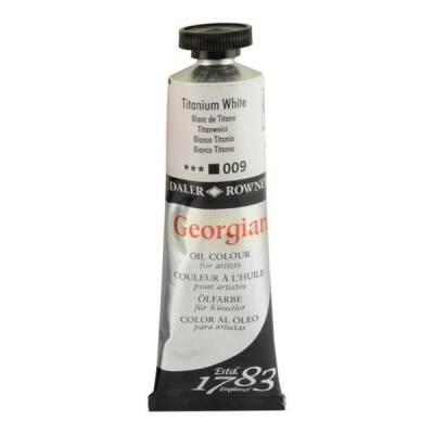 Daler Rowney Georgian Yağlı Boya 38 ml 009 Titanium White - 1