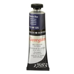 Daler Rowney Georgian Yağlı Boya 38 ml 135 Prussian Blue - 1