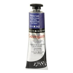 Daler Rowney Georgian Yağlı Boya 38 ml 142 Phthalo Blue - 1