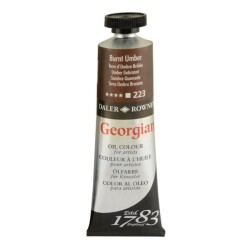 Daler Rowney Georgian Yağlı Boya 38 ml 223 Burnt Umber - 1