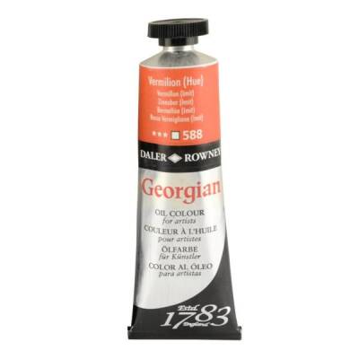 Daler Rowney Georgian Yağlı Boya 38 ml 588 Vermilion Hue - 1