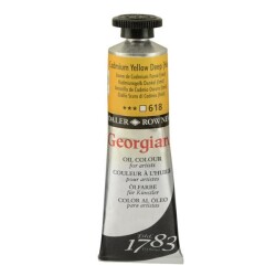 Daler Rowney Georgian Yağlı Boya 38 ml 618 Cadmium Yellow Deep Hue - 1