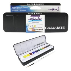 Daler Rowney Graduate Sulu Boya 12 Renk - 1