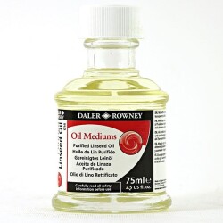 Daler Rowney Purified Linseed Oil (Keten Yağı) 75 ml. - 1