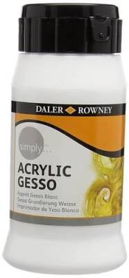 Daler Rowney Simply Acrylic Gesso Primer 500 ml. - 1