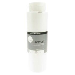 Daler Rowney Simply Akrilik Boya 750 ml. White - 1