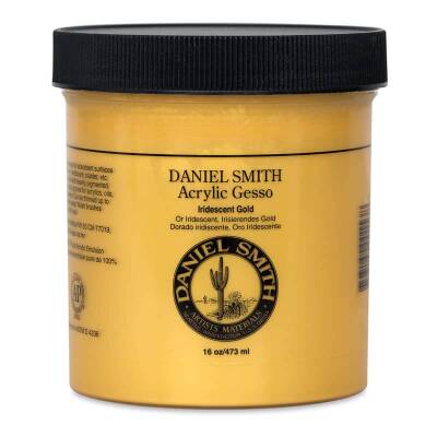 Daniel Smith Akrilik Gesso 473 ml Iridescent Gold - 1