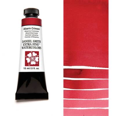 Daniel Smith Extra Fine Tüp Suluboya 15 ml Seri 1 Alizarin Crimson - 1