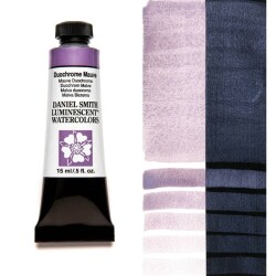 Daniel Smith Extra Fine Tüp Suluboya 15 ml Seri 1 Duochrome Mauve (Luminescent) - 1