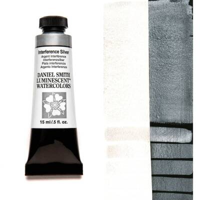 Daniel Smith Extra Fine Tüp Suluboya 15 ml Seri 1 Interference Silver (Luminescent) - 1
