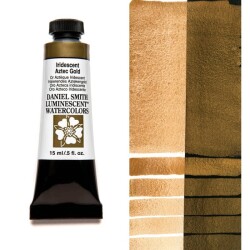 Daniel Smith Extra Fine Tüp Suluboya 15 ml Seri 1 Iridescent Aztec Gold (Luminescent) - 1