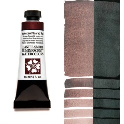 Daniel Smith Extra Fine Tüp Suluboya 15 ml Seri 1 Iridescent Scarab Red (Luminescent) - 1