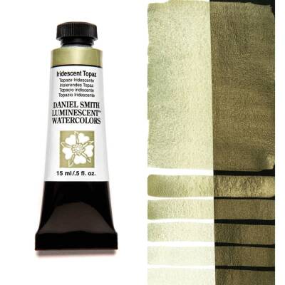 Daniel Smith Extra Fine Tüp Suluboya 15 ml Seri 1 Iridescent Topaz (Luminescent) - 1