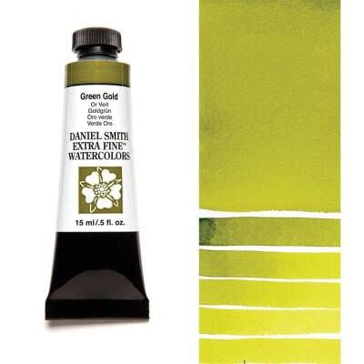 Daniel Smith Extra Fine Tüp Suluboya 15 ml Seri 2 Green Gold - 1