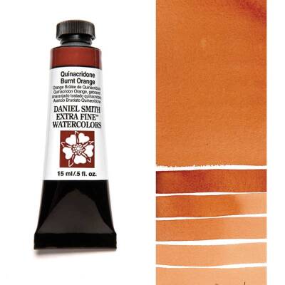 Daniel Smith Extra Fine Tüp Suluboya 15 ml Seri 2 Quinacridone Burnt Orange - 1