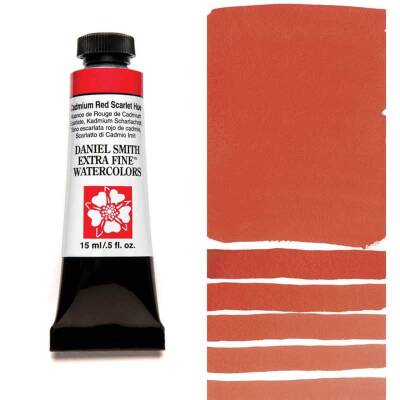 Daniel Smith Extra Fine Tüp Suluboya 15 ml Seri 3 Cadmium Red Scarlet Hue - 1