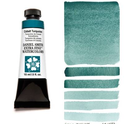 Daniel Smith Extra Fine Tüp Suluboya 15 ml Seri 3 Cobalt Turquoise - 1