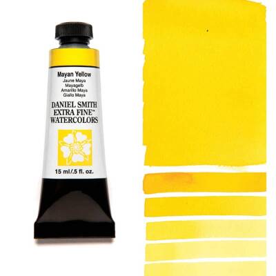 Daniel Smith Extra Fine Tüp Suluboya 15 ml Seri 3 Mayan Yellow - 1