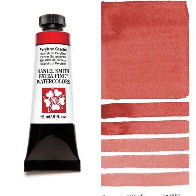 Daniel Smith Extra Fine Tüp Suluboya 15 ml Seri 3 Perylene Scarlet - 1