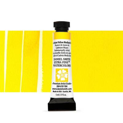 Daniel Smith Extra Fine Tüp Suluboya 5 ml Seri 2 Cadmium Yellow Medium Hue - 1