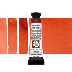 Daniel Smith Extra Fine Tüp Suluboya 5 ml Seri 2 Quinacridone Burnt Scarlet - 1