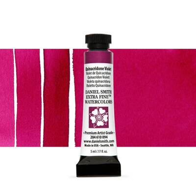 Daniel Smith Extra Fine Tüp Suluboya 5 ml Seri 2 Quinacridone Violet - 1