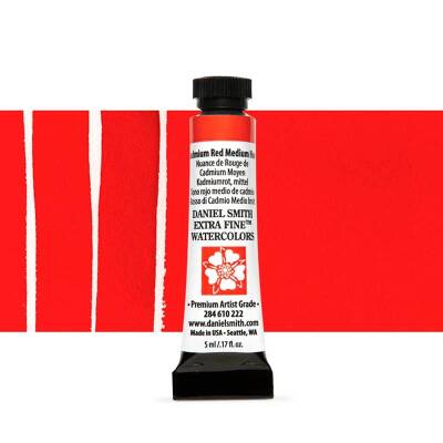 Daniel Smith Extra Fine Tüp Suluboya 5 ml Seri 3 Cadmium Red Medium Hue - 1