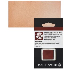 Daniel Smith Extra Fine Yarım Tablet Sulu Boya Seri 1 Burnt Sienna - 1