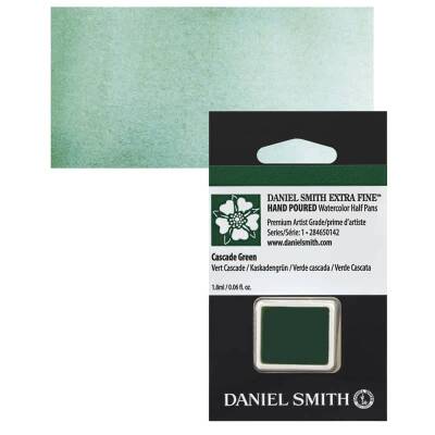 Daniel Smith Extra Fine Yarım Tablet Sulu Boya Seri 1 Cascade Green - 1