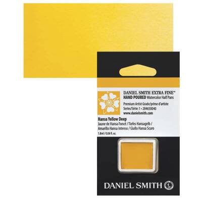 Daniel Smith Extra Fine Yarım Tablet Sulu Boya Seri 1 Hansa Yellow Deep - 1