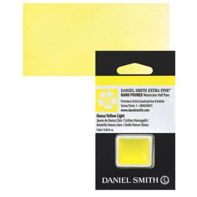 Daniel Smith Extra Fine Yarım Tablet Sulu Boya Seri 1 Hansa Yellow Light - 1