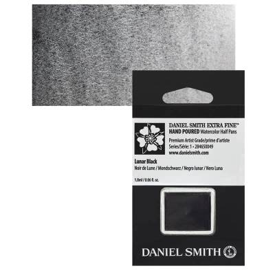 Daniel Smith Extra Fine Yarım Tablet Sulu Boya Seri 1 Lunar Black - 1