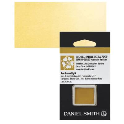 Daniel Smith Extra Fine Yarım Tablet Sulu Boya Seri 1 Raw Sienna Light - 1