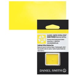Daniel Smith Extra Fine Yarım Tablet Sulu Boya Seri 3 Cadmium Yellow Medium Hue - 1