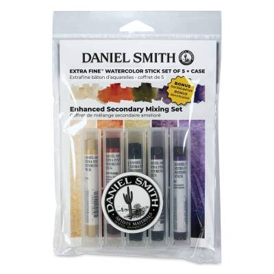 Daniel Smith Watercolor Stick Sulu Boya 5'li Set Enhanced Secondary Mixing - 1