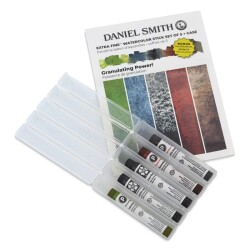 Daniel Smith Watercolor Stick Sulu Boya 5'li Set Granulating Power! - 1