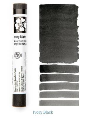 Daniel Smith Watercolor Stick Sulu Boya Ivory Black - 1