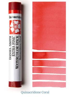 Daniel Smith Watercolor Stick Sulu Boya Quinacridone Coral - 1