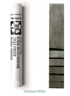 Daniel Smith Watercolor Stick Sulu Boya Titanium White - 1
