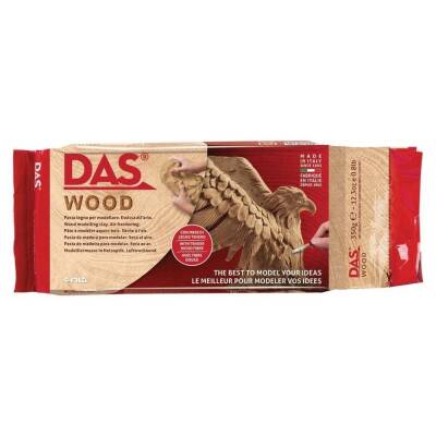DAS Wood Ahşap Görünümlü Seramik Kili 350 gr Kahverengi - 1