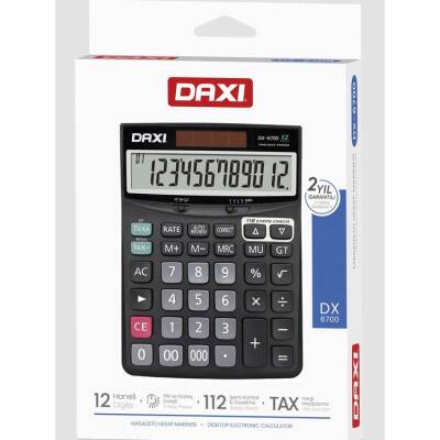 Daxi DX-6700 Masaüstü Hesap Makinesi - 1