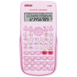 Daxi X-800 Pembe Bilimsel Hesap Makinesi 240 Fonksiyon - 1