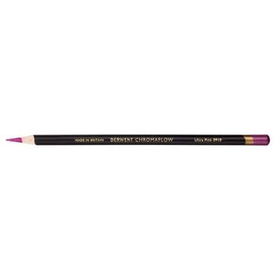 Derwent Chromaflow Kuruboya Kalemi 0910 Ultra Pink - 1