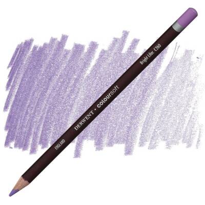 Derwent Coloursoft Pencil Yumuşak Kuruboya Kalemi C260 Bright Lilac - 1