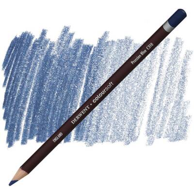 Derwent Coloursoft Pencil Yumuşak Kuruboya Kalemi C310 Prussian Blue - 1