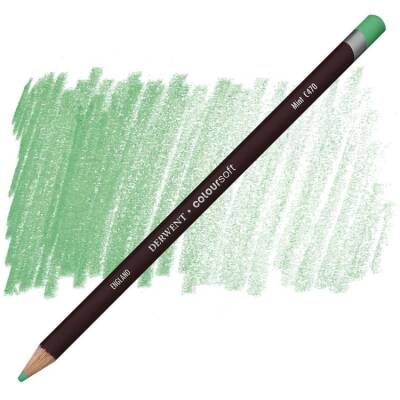 Derwent Coloursoft Pencil Yumuşak Kuruboya Kalemi C470 Mint - 1