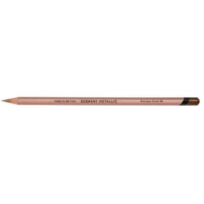 Derwent Metalik Kuru Boya Kalemi 83 Antique Gold - 1