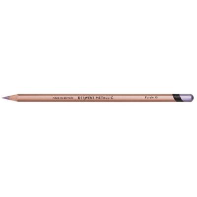 Derwent Metalik Kuru Boya Kalemi 89 Purple - 1