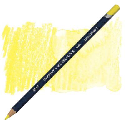 Derwent Watercolour Pencil Suluboya Kalemi 02 Lemon Cadmium - 1